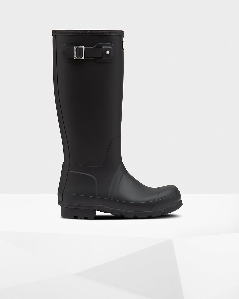 Men Hunter Original Insulated | Tall Rain Boots Black | NZ-12769-XSRA